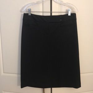 Theory black skirt